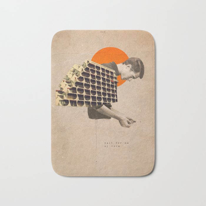 Wait For Me Bath Mat Gallery Image 1