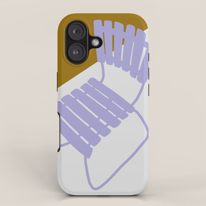 GONE FOR A WALK VIOLET iPhone Case Gallery Image 1