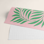 Two Ferns: Azalea & Ocean Green Wrapping Paper Gallery Image 2
