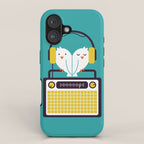 Radio Mode Love iPhone Case Gallery Image 1