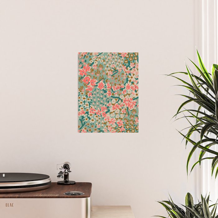 BENGAL KUMA FLORAL Poster Gallery Image 2