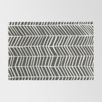 Herringbone â Black & White Rug Gallery Image 2