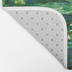 Claude Monet "Water Lilies" (14) Bath Mat Gallery Image 2