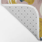 Foxes & Blooms - Lavender Palette Bath Mat Gallery Image 2