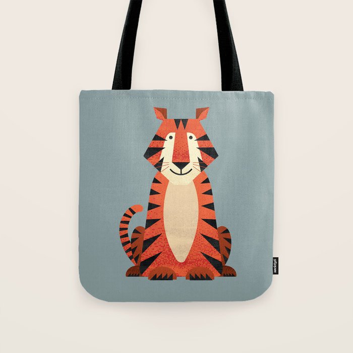 Whimsy Tiger Tote Bag Gallery Image 1