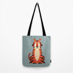 Whimsy Tiger Tote Bag Gallery Image 2