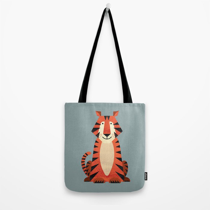 Whimsy Tiger Tote Bag Gallery Image 2