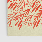 Pardon My French - Red on Cream Poster Gallery Image 3