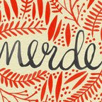 Pardon My French - Red on Cream Coffee Mug Gallery Image 2