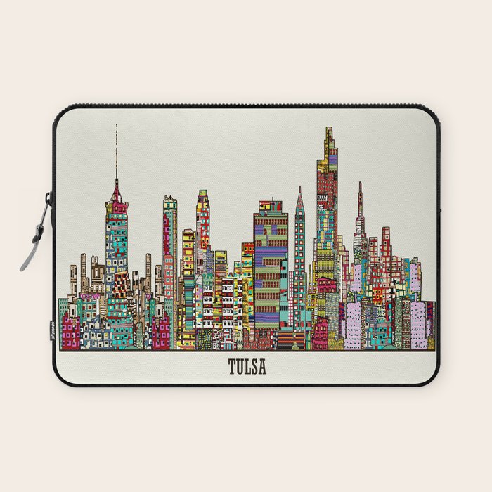 Tulsa oklahoma Laptop Sleeve Gallery Image 1