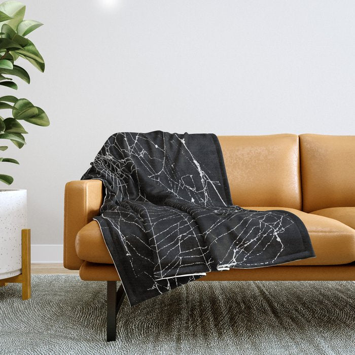 Spider Web Throw Blanket Gallery Image 1