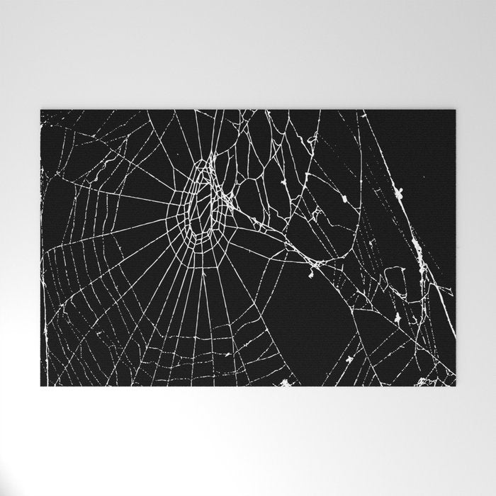 Spider Web Welcome Mat Gallery Image 1