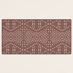 BOHO TILE CLAY Desk Mat Gallery Image 3