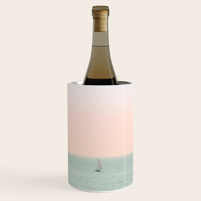 Sky Blush x Ocean Art Wine Chiller Gallery Image 1