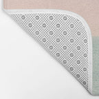 Sky Blush x Ocean Art Bath Mat Gallery Image 2