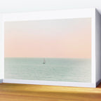 Sky Blush x Ocean Art Wall Mural Gallery Image 2