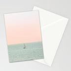 Sky Blush x Ocean Art Stationery Card Gallery Image 2