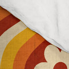 70s Groovy Daisy Ovals Pattern Comforter Gallery Image 4