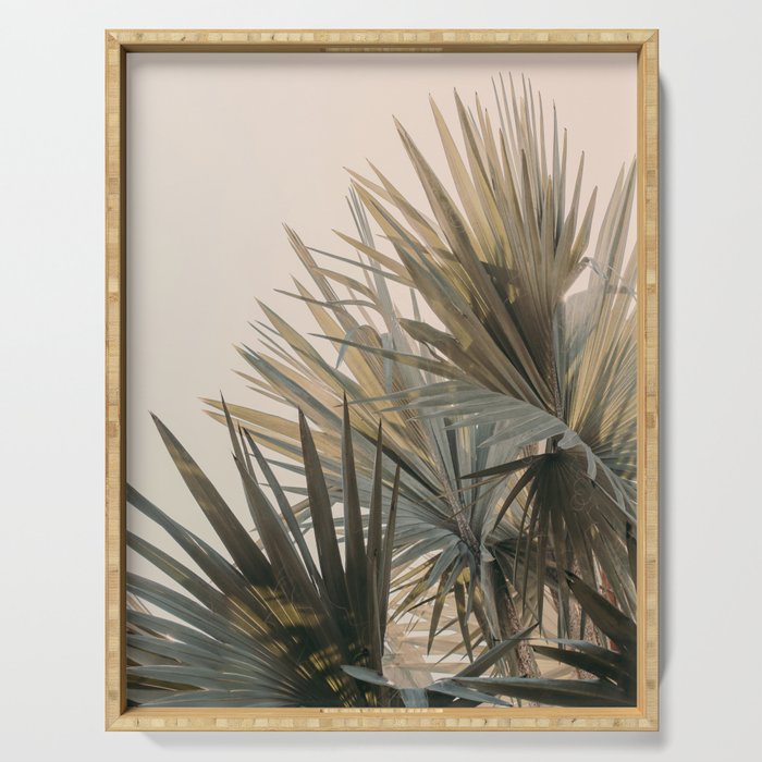 Palm Glow Serving Tray Gallery Image 1