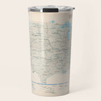United States National Parks Map (2000) Vintage US Recreational & Preserve Areas Atlas Travel Mug Gallery Image 1