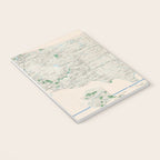 United States National Parks Map (2000) Vintage US Recreational & Preserve Areas Atlas Notebook Gallery Image 3