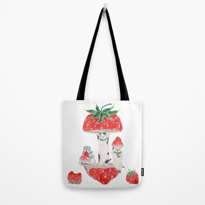 pakkaaaaan ichigo nyanco Tote Bag Gallery Image 2