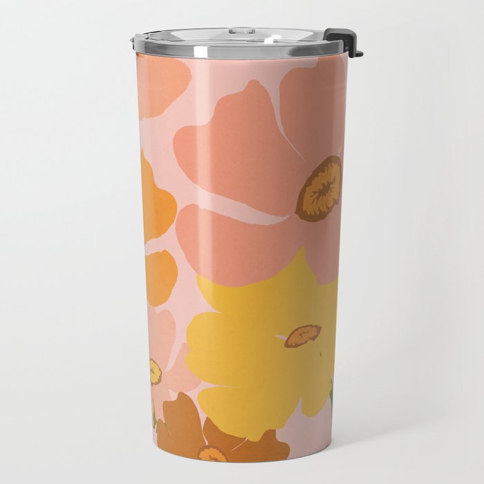 Flower Market - Ranunculus #4 Travel Mug Gallery Image 2