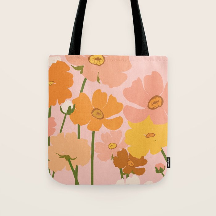 Flower Market - Ranunculus #4 Tote Bag Gallery Image 1