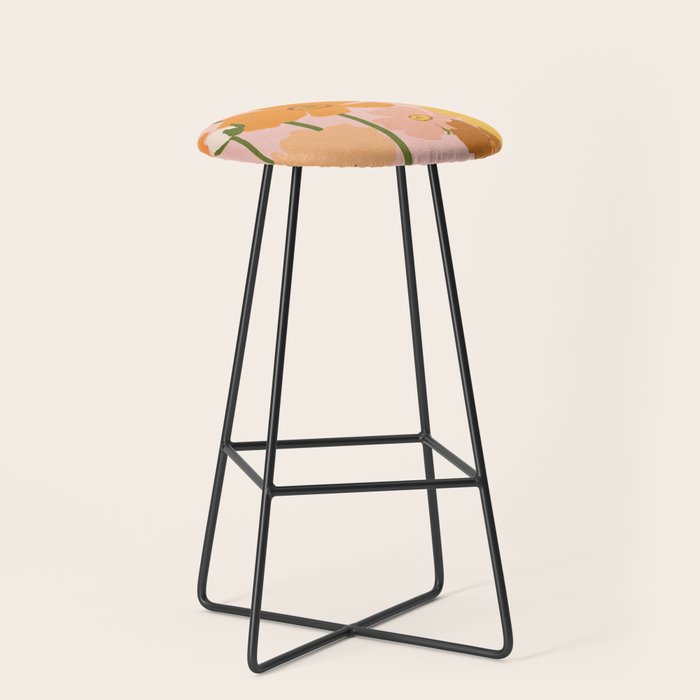 Flower Market - Ranunculus #4 Stool Gallery Image 1