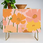 Flower Market - Ranunculus #4 Credenza Gallery Image 1