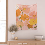 Flower Market - Ranunculus #4 Wall Tapestry Gallery Image 2