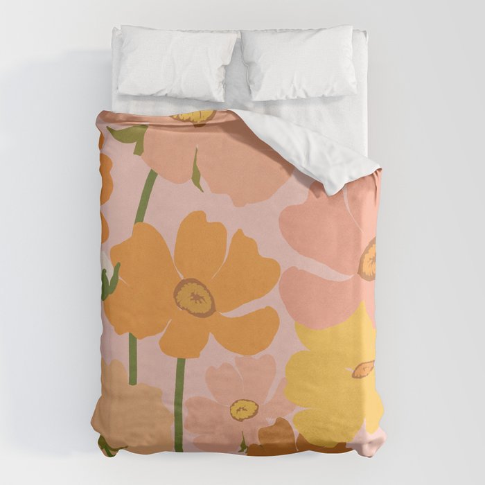 Flower Market - Ranunculus #4 Duvet Cover Gallery Image 6