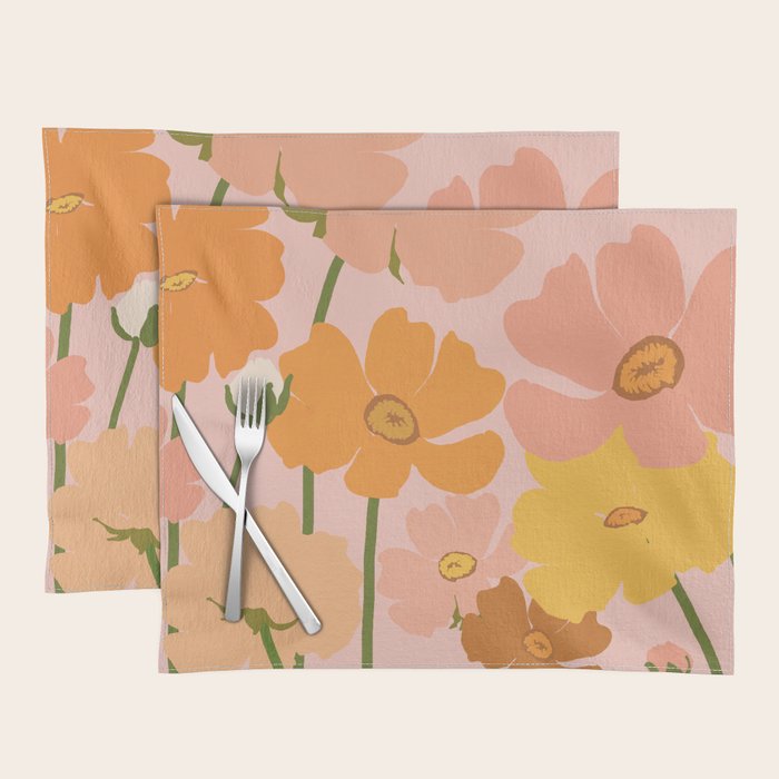 Flower Market - Ranunculus #4 Placemat Gallery Image 1