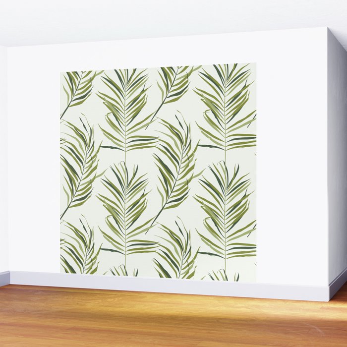 Palm Leaf Wall Mural Gallery Image 2