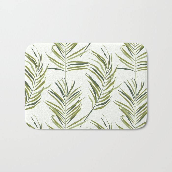 Palm Leaf Bath Mat Gallery Image 1