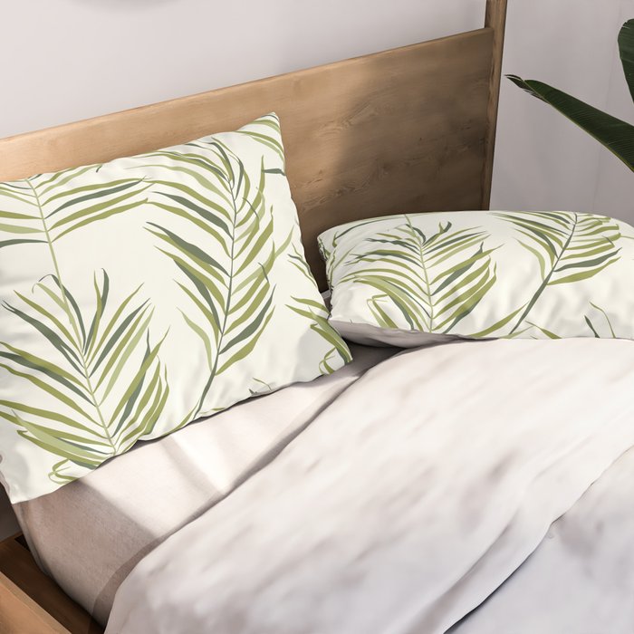 Palm Leaf Pillow Sham Gallery Image 2