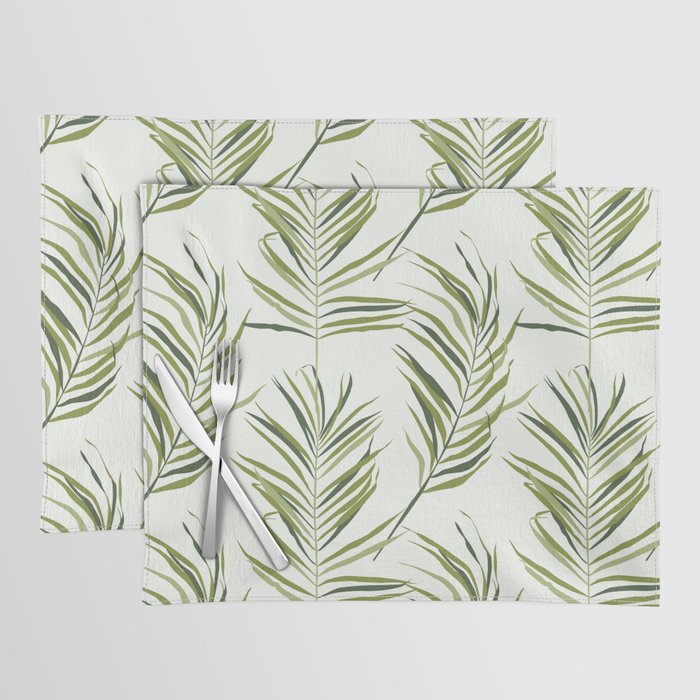 Palm Leaf Placemat Gallery Image 1