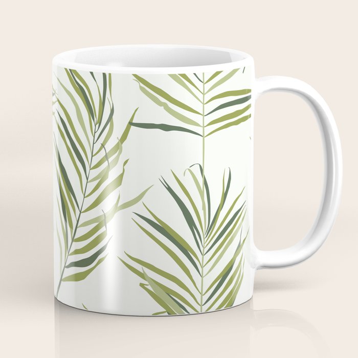 Palm Leaf Coffee Mug Gallery Image 1