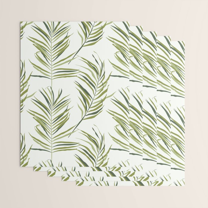 Palm Leaf Wrapping Paper Gallery Image 3
