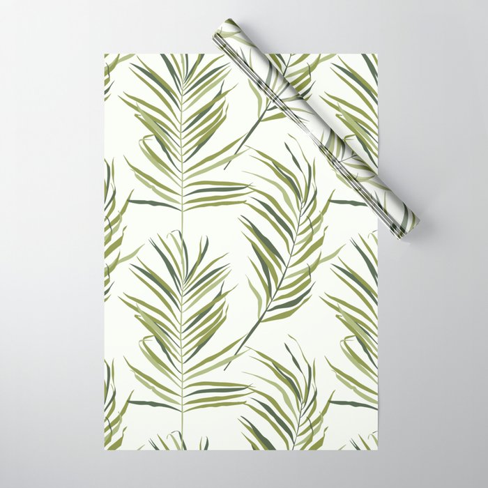 Palm Leaf Wrapping Paper Gallery Image 1