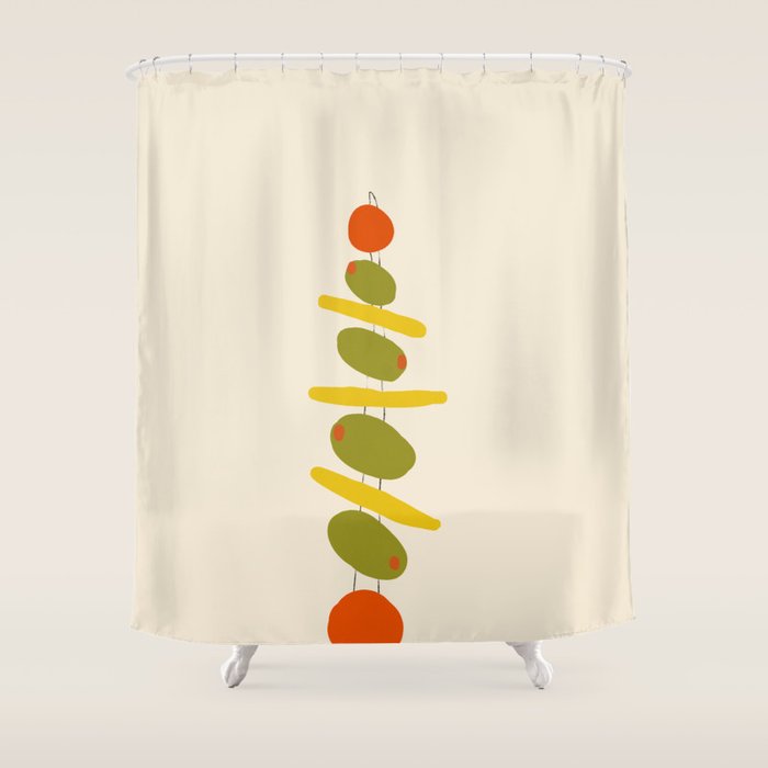 Olives Shower Curtain Gallery Image 1
