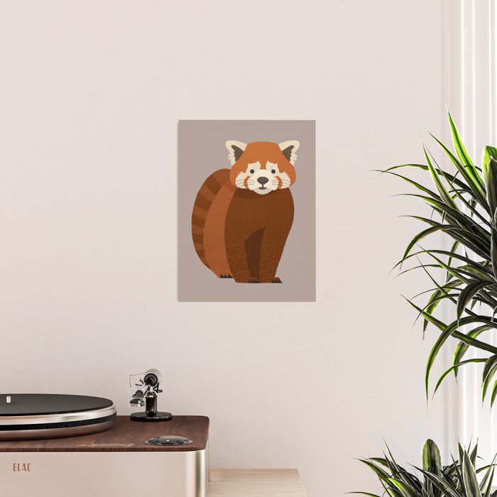 Whimsy Red Panda Poster Gallery Image 2