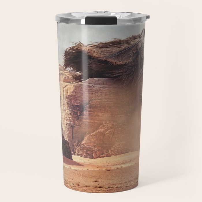 Desert feather duster Travel Mug Gallery Image 1
