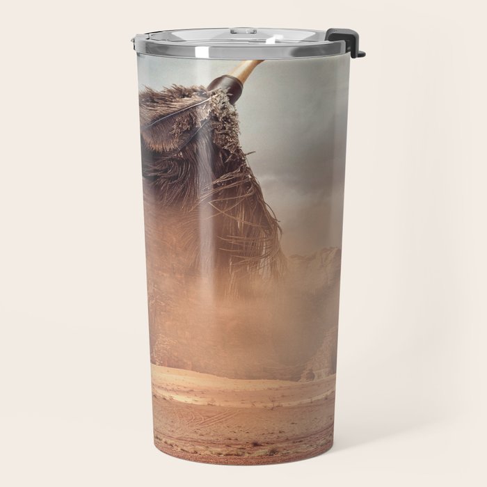 Desert feather duster Travel Mug Gallery Image 2