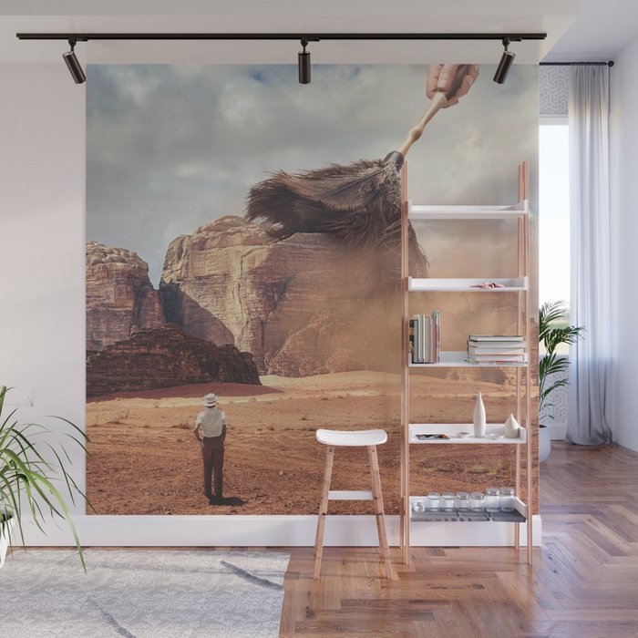 Desert feather duster Wall Mural Gallery Image 1