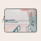 Lifeguard Tower California Beach Life Laptop Sleeve Gallery Image 1