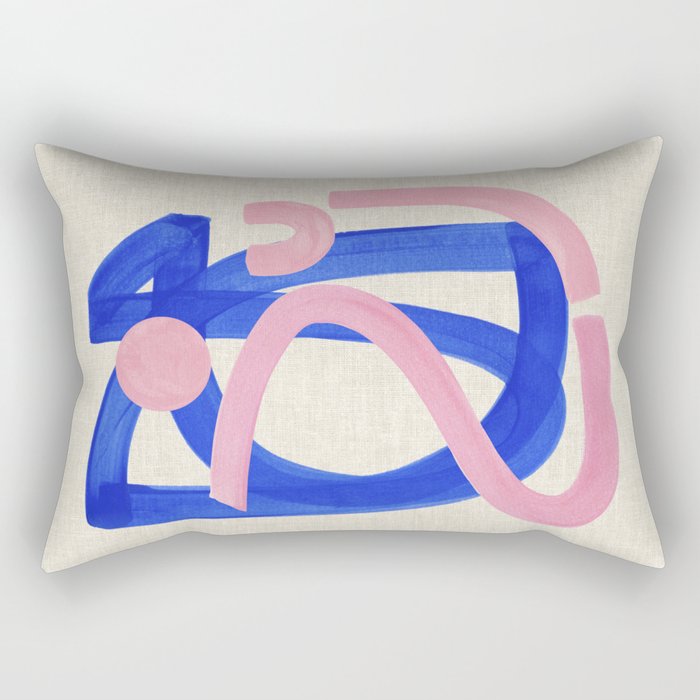 Two Destinies Rectangular Pillow Gallery Image 1