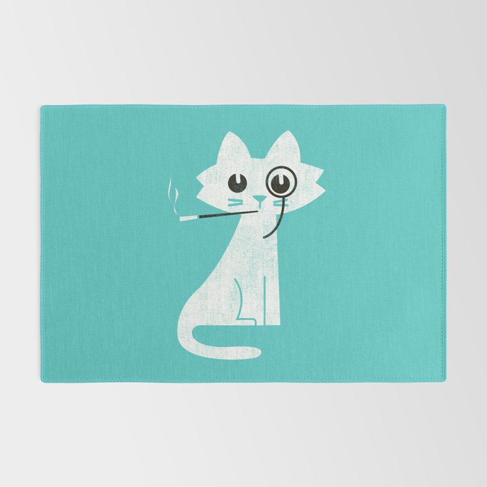 Mark - fancy cat Rug Gallery Image 2