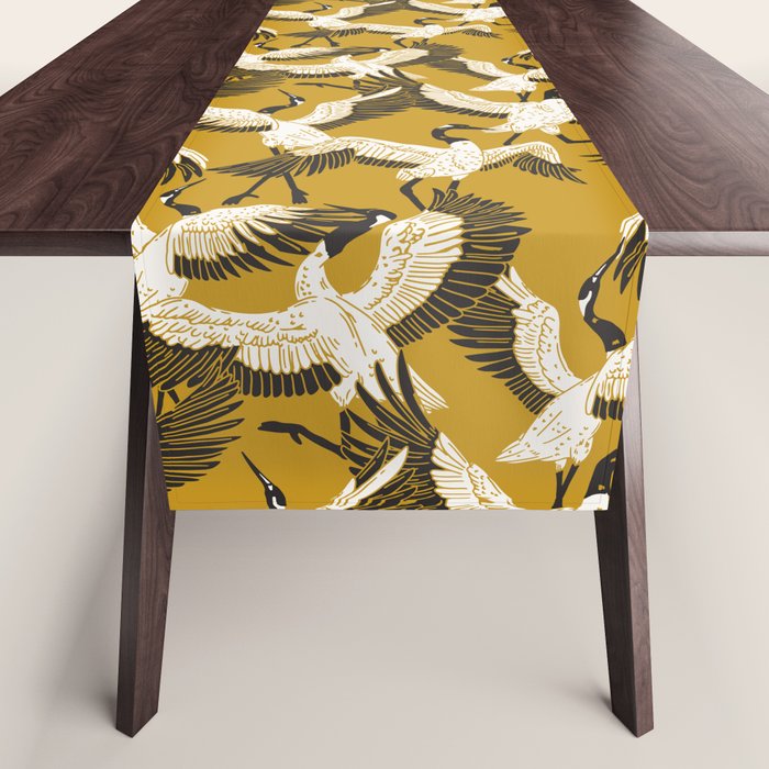 The ritual of the crane dance Table Runner Gallery Image 1