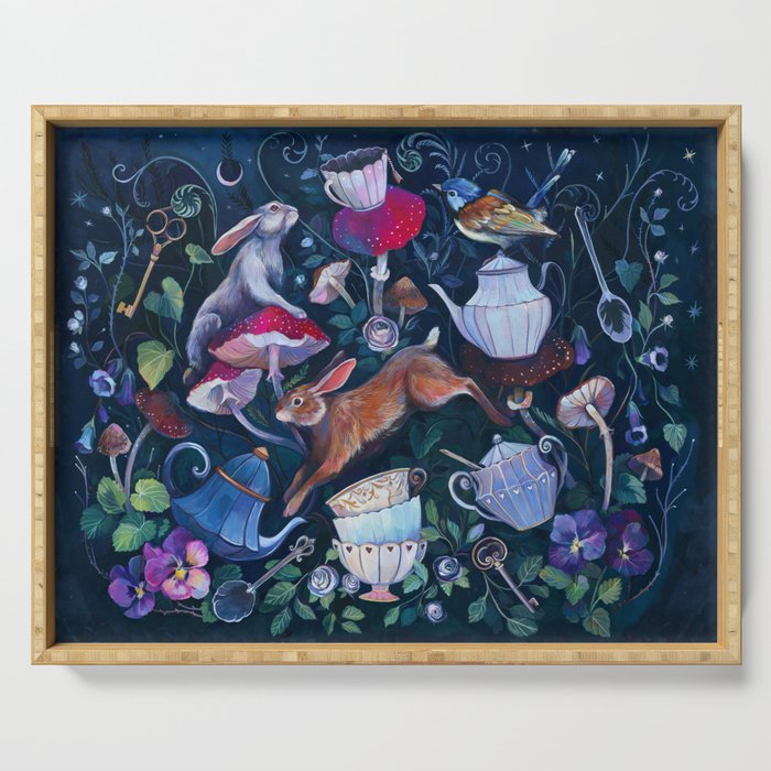 Wonderland Tea Party Serving Tray Gallery Image 1